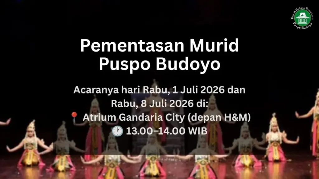 Pementasan Murid Puspo di gandaria city 2026